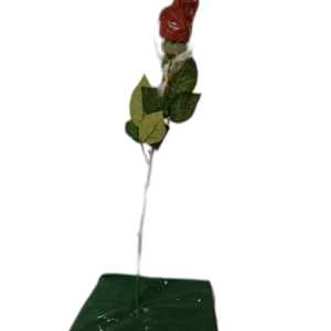 Yapay Kırmızı Tekli Gül
