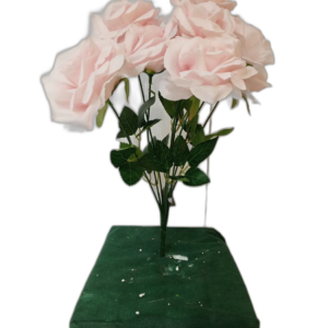 Yapay Açık Pembe Gül Buketi