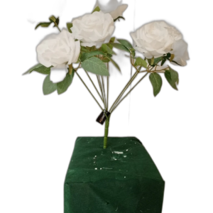 Yapay Beyaz Gül Dalı