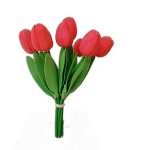 Yapay Kırmızı Lale Demeti