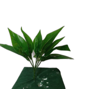 Yapay Geniş Yeşil Yaprak Demeti