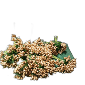 Yapay Krem Mini Çiçek Dalı